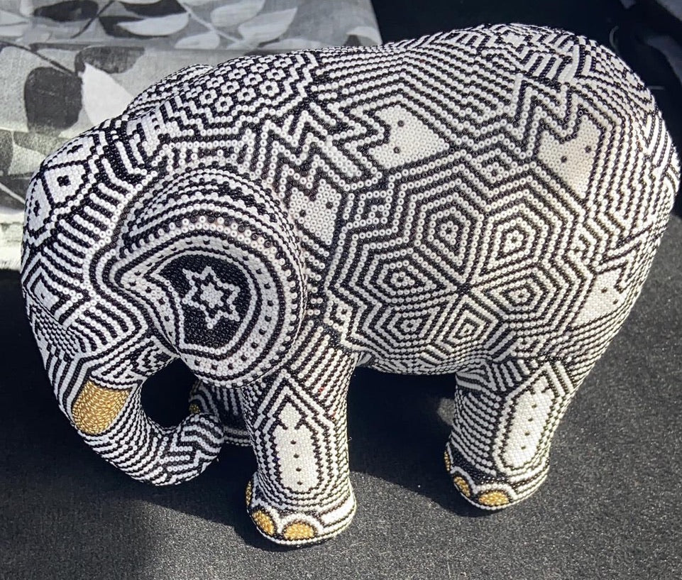 White and Black Elephant